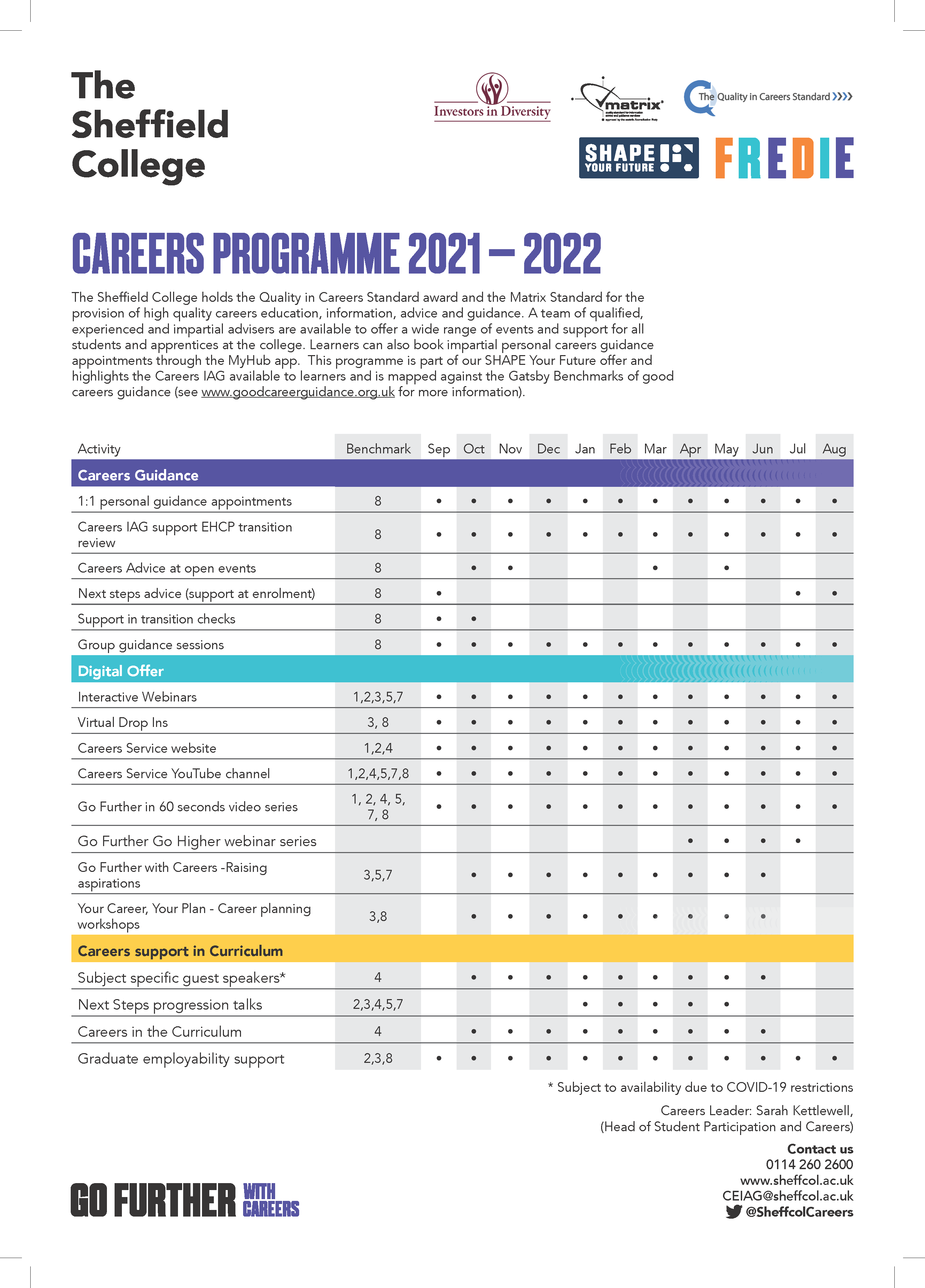 Career Program Page 1