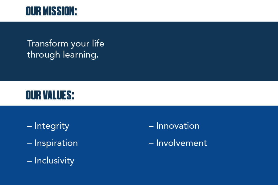Our mission and values