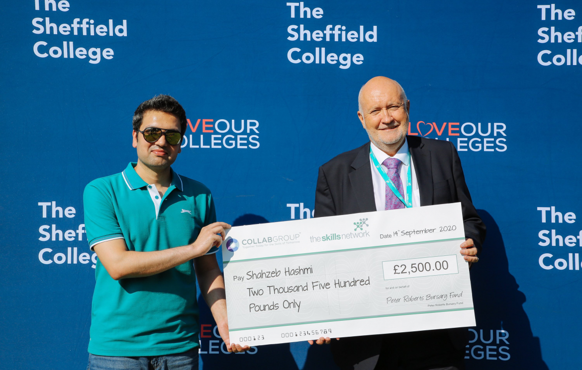 Sheffield College student wins national bursary
