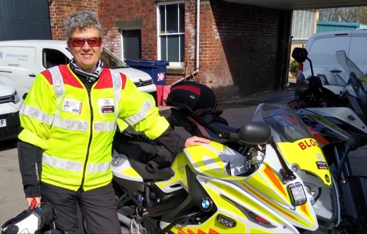 Yorkshire’s only female ‘blood biker’ volunteer doing vital work on the frontline