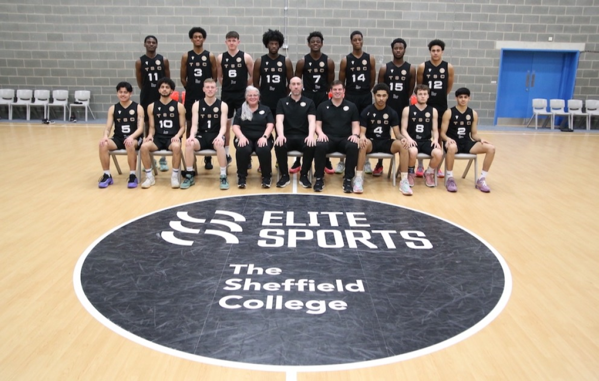 The Sheffield College basketball players get set to compete in national final