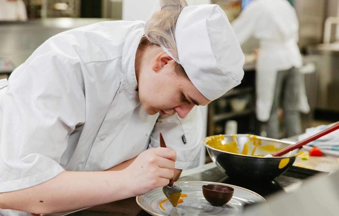 Catering and hospitality students benefit from new Royal Academy of Culinary Arts project