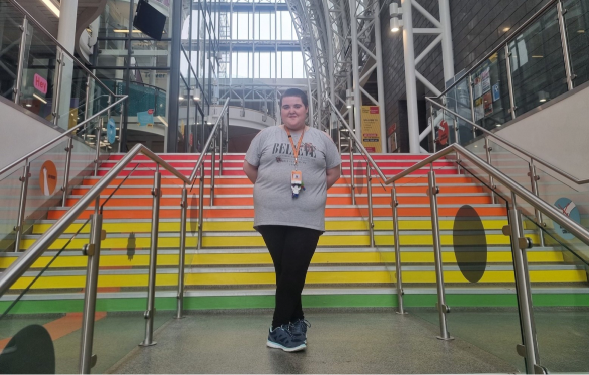 The Sheffield College student is a finalist in UK-wide LGBTQ+ awards