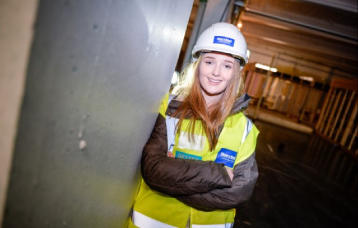 HNC Alumni Lydia advocates women in Construction