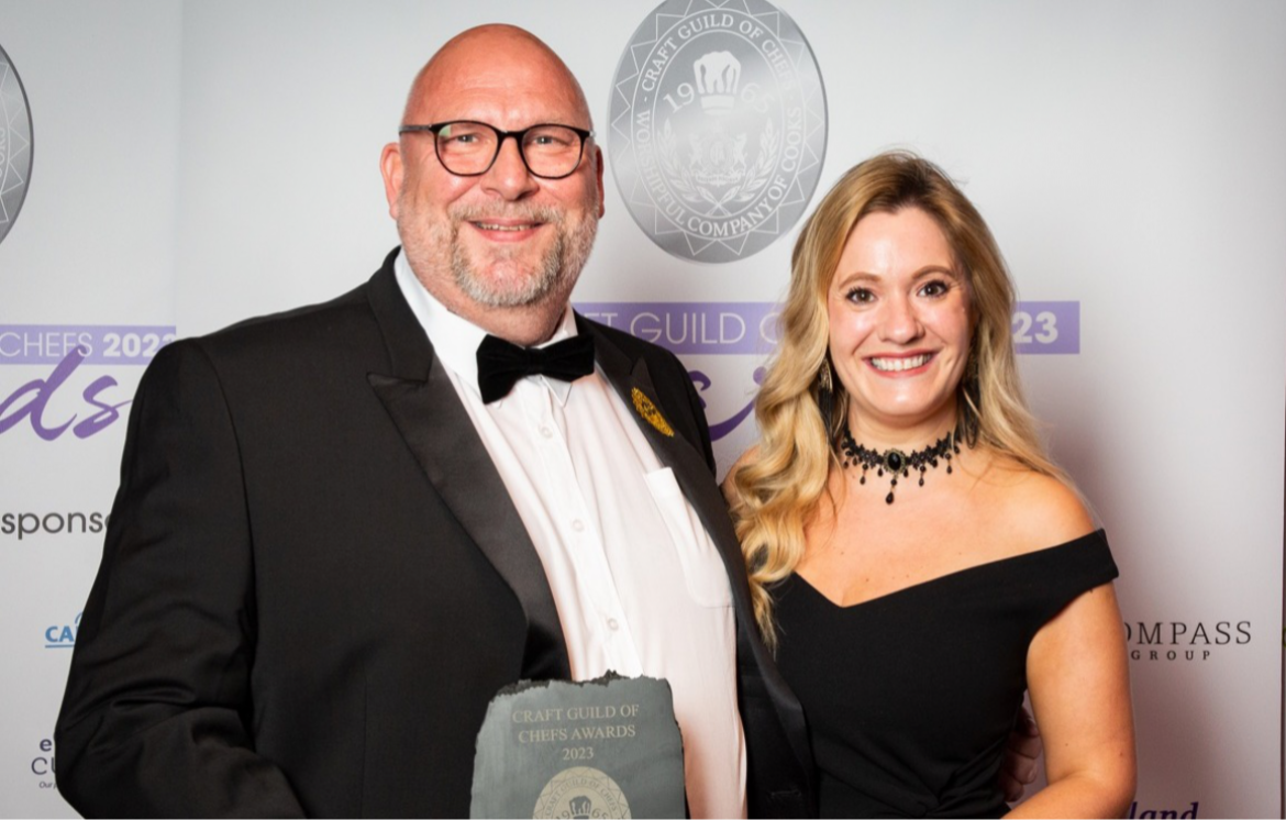 Talented lecturer wins a catering industry ‘Oscar’
