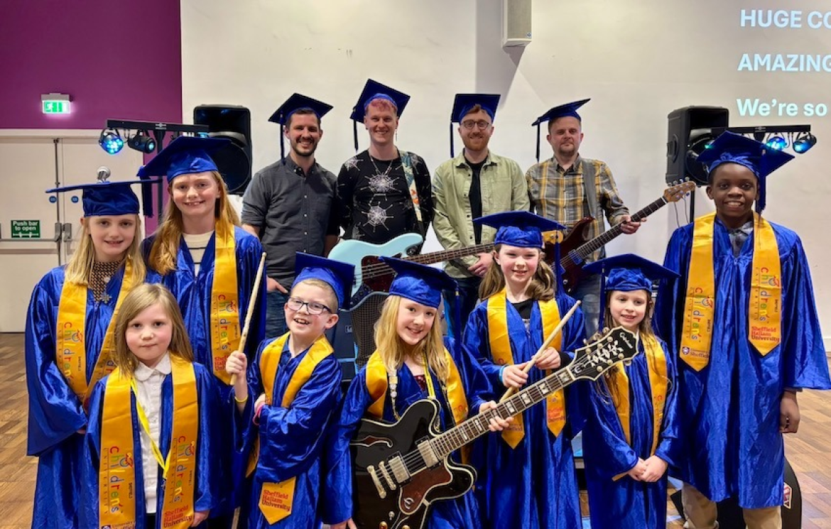 Sheffield Children’s University launch an inspirational song co-written by a college music lecturer