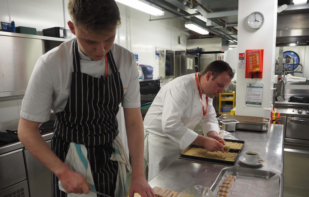 Michelin-starred chef and alumnus lead student masterclass